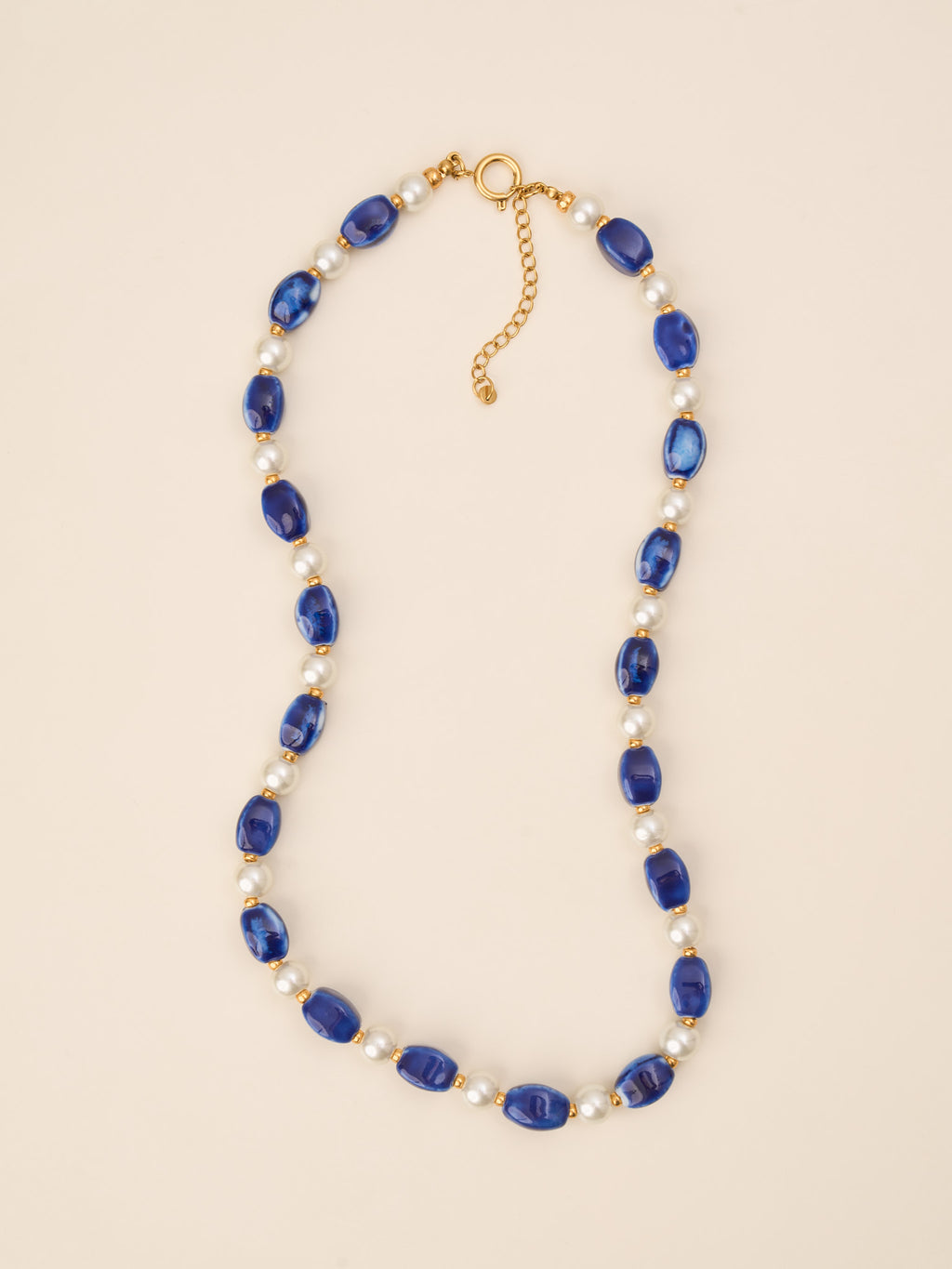Collier Azuria – Bleu céramique