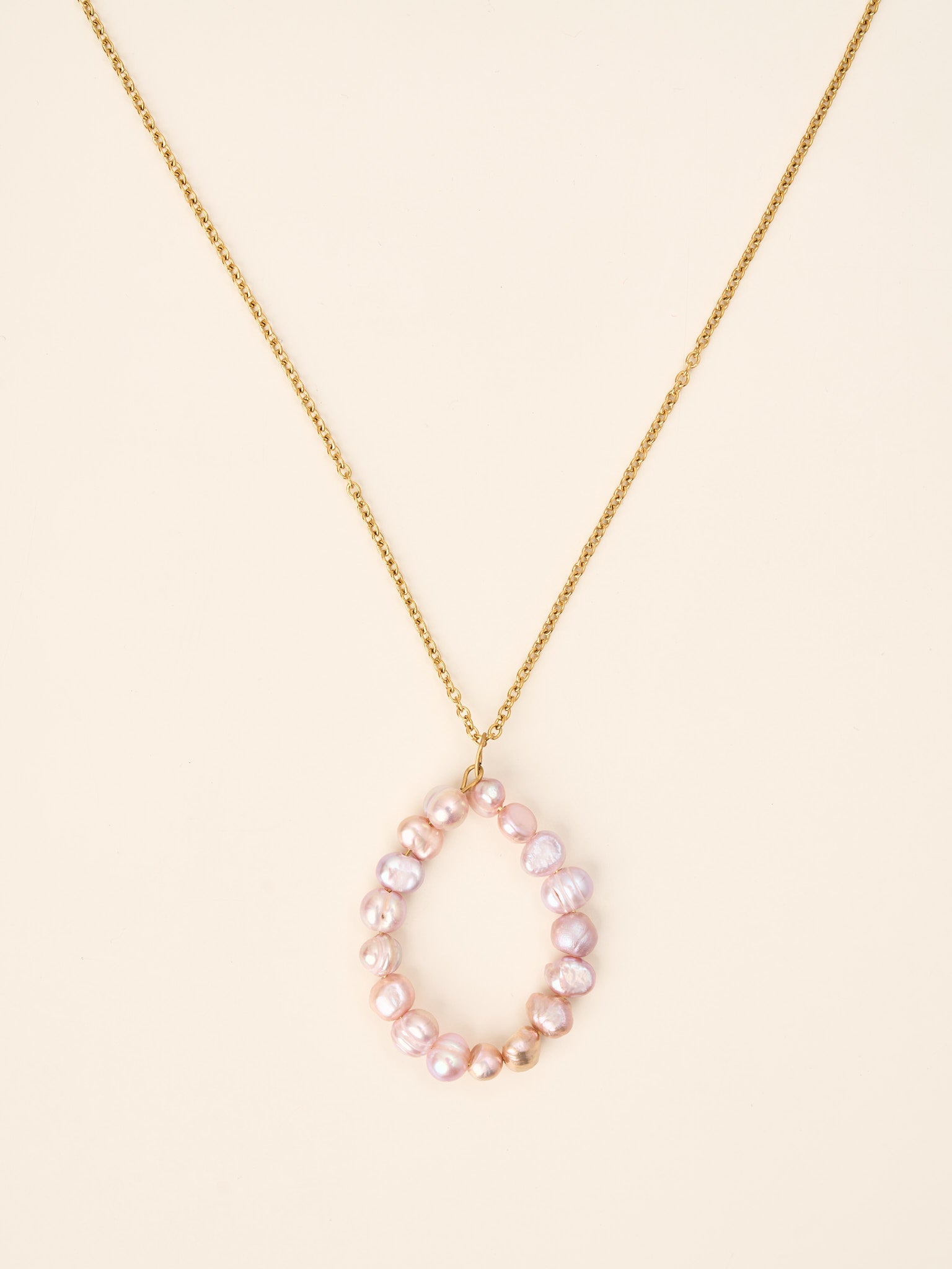 Collier Arélia – Nacre Rose