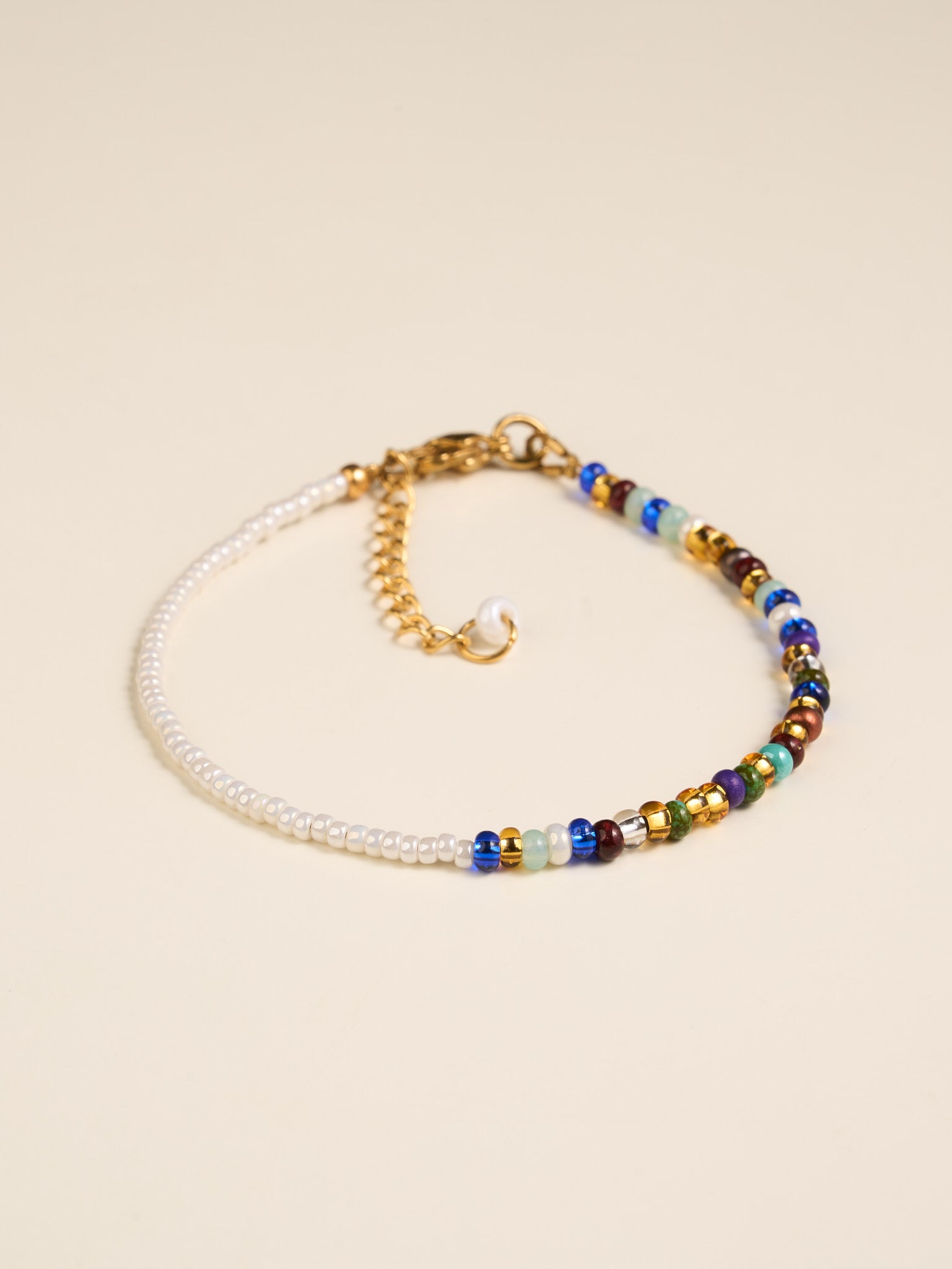 Bracelet Pop – Ivoire & Multicolore