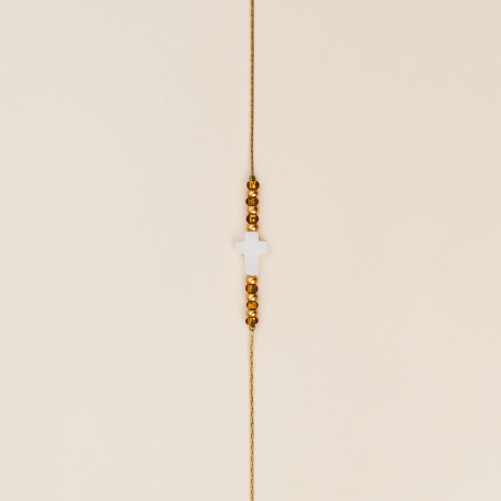 Bracelet Croce Ambre