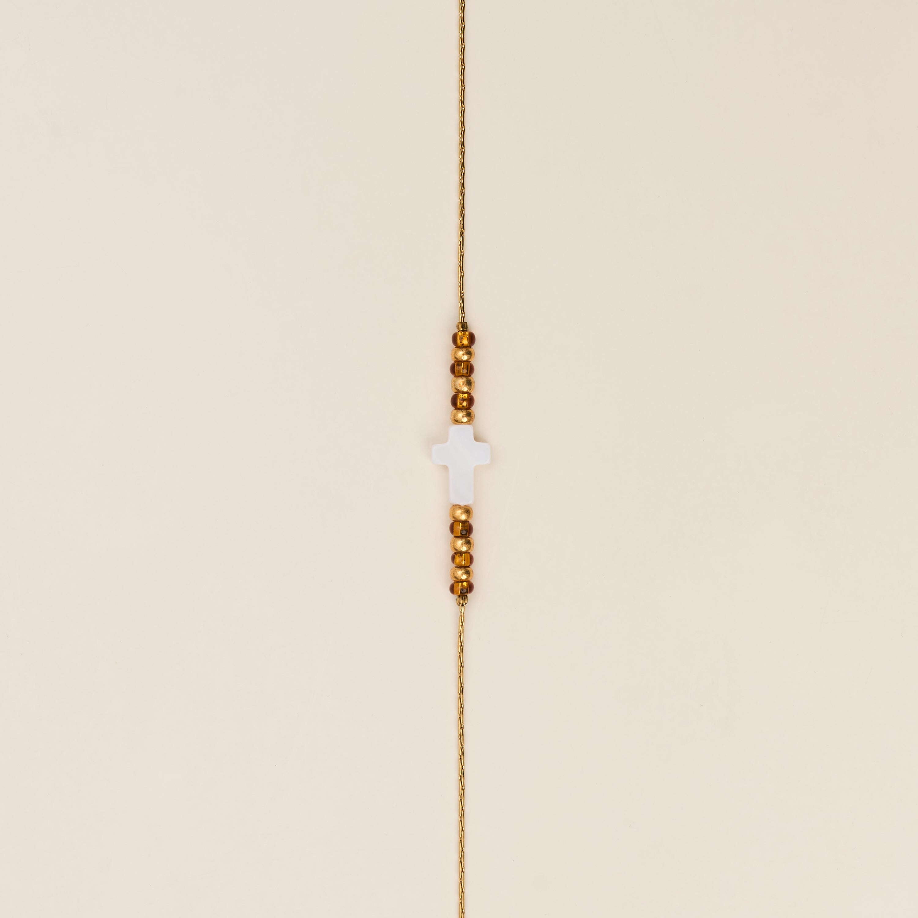 Bracelet Croce Ambre