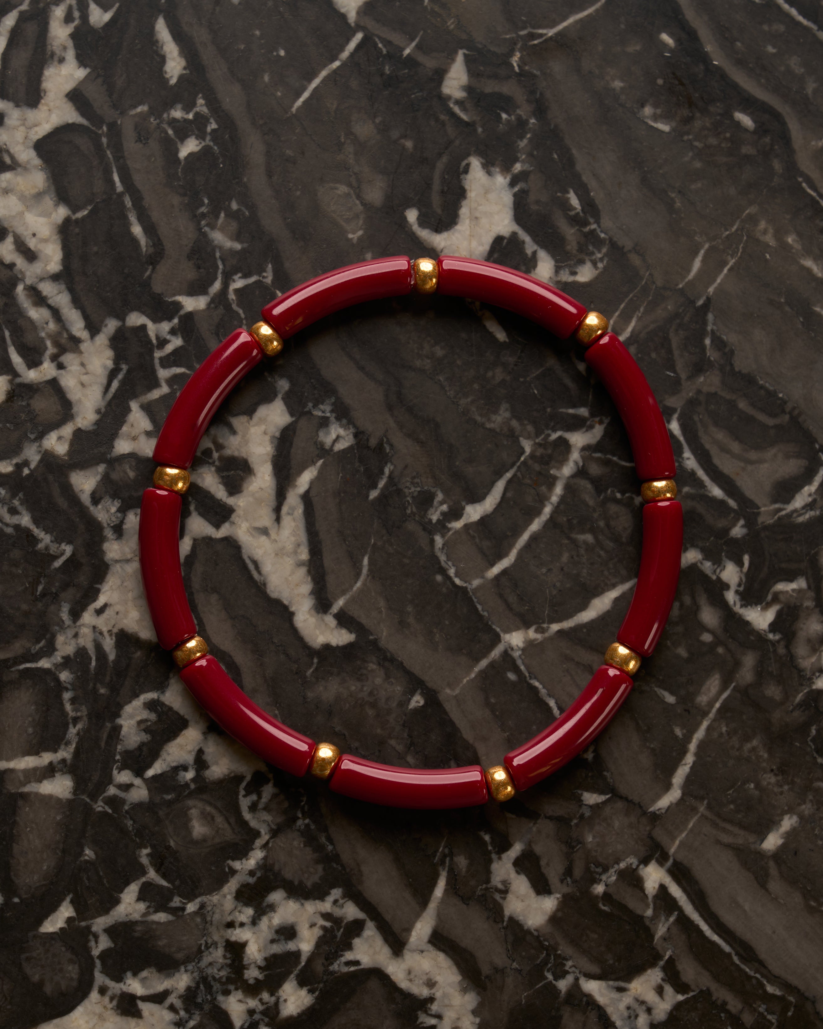 Bracelet Aello – Rouge bordeaux