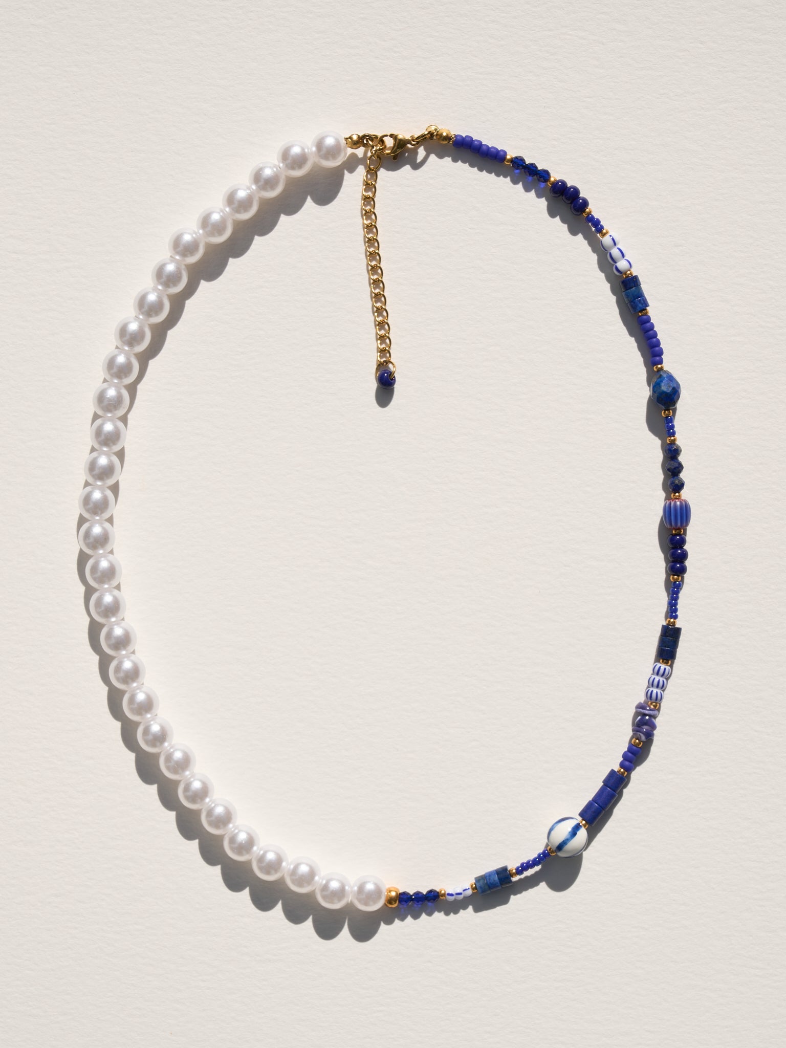 Collier Elya - bleu